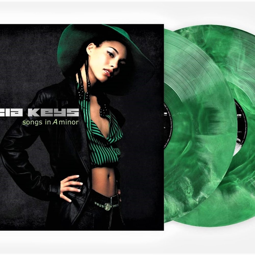 Alicia Keys Songs In A Minor 2-LP ~ Green Vinyl ~ Numb/Ltd Ed of 2,500 ~ New!